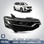For 2020-2025 Cadillac XT6 Led Projector Headlight W/ Super Cruise & Bulb Right. Fixed Price $387.99.