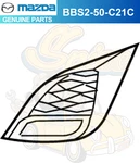 Genuine Mazda BBS2-50-C21C Driver Left Bumper Fog Lamp Bezel 2010-11 3. Fixed Price $39.02.