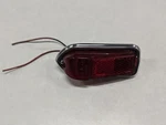 Jaguar Mgbgt Lucas L824 Side Marker Housing Red Lens Chrome Mount. Fixed Price $33.00.