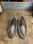 Vintage Buick Guide R1-54 Brake Lamp Tail Light Buckets Auto Car Parts Set Pair. Fixed Price $99.99.