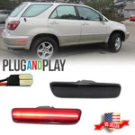 2X Smoked Lens Red Led Rear Fender Side Marker Lights For 1999-2003 Lexus RX300. Fixed Price $24.99.