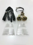 Back Up Reverse Lamp Lens (pair) Fits 1956 Ford T-bird (nos). Fixed Price $30.00.