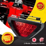 Safety F1 Style Racing 12-LED Fog Lamp Reverse Brake Strobe Red Light Universal. Fixed Price $14.14.