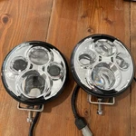Pair 0551121 Jw Speaker 7" Round Led Truck Lights TS4000 12-24V Pedestal Mount. Fixed Price $549.95.