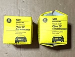 Lot Of 2 General Electric High Beam Headlight Bulb 5001 Replaces 4001. Fixed Price $39.95.
