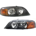 Headlight Set For 2000 2001 2002 Lincoln Ls Sedan Left And Right With Bulb 2PC. Fixed Price $226.07.
