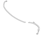 Genuine Mercedes-benz Hose Line 207-860-06-92. Fixed Price $66.19.