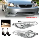 For 2005-2008 Toyota Corolla 2002-2004 Camry Clear Halogen Fog Lights. Fixed Price $22.40.