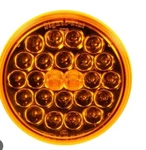 Qty 2 Truck-lite 4050A Led S/t/t & Front Park/turn 4" Round Light. Fixed Price $34.86.
