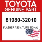 Toyota Genuine 81980-32010 Flasher Assy Turn Signal Oem 8198032010. Fixed Price $40.63.