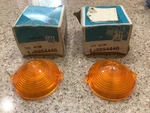 Nos 63 64 65 66 67 Corvette Set Parking Light Lenses Gm 5954440. Fixed Price $89.99.