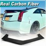 Fit For Cadillac Cts Coupe 2011-14 Real Carbon Rear Trunk Spoiler Boot Wing Lip. Fixed Price $284.99.