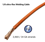 1/0 Awg Ultra Flex Welding Cable Rugged Jacket Orange 600V 100 Feet Whip. Fixed Price $429.96.