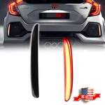 For Honda Civic 2017-22 Sequential Bumper Reflector Led Brake Lights Fog Lamp 2X. Fixed Price $19.99.