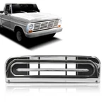 Fit 67-72 Ford Truck F100 F250 Chrome W/ Silver & Black Dash Bezel New. Fixed Price $128.35.