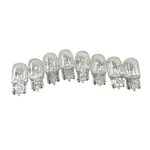 Lot Of 8 Eiko 7440 Clear Miniature Auto Light Bulbs 12V Wedge Base W21W. Fixed Price $15.89.