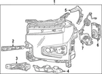 Genuine Gm Headlight Seal 84924360. Fixed Price $19.43.