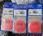 Lot Of Grote 40062 Sealed 3" Round Stick-on Reflectors, Red Free Shipping. Fixed Price $18.45.