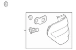 Genuine Mercedes-benz Rear Lamp Combination 212-820-41-64. Fixed Price $333.33.