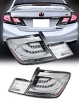 Set Of 4PCS Chrome Clear Led Taillights For 2013-2015 Honda Civic 4DR Sedan. Fixed Price $239.99.