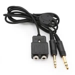 General Aviation Ga Dual Plugs 6 Foot Long Headset Extension Cord Cable Adapter. Fixed Price $63.75.
