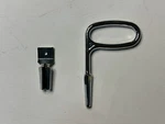 Vw Volkswagen Bus Chromed Gas Door Church Key W/ Holder Bracket T2 Transporter. Fixed Price $28.89.