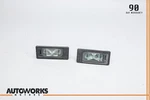 17-19 Jaguar Xe X260 Rear Left & Right License Plate Lights Lamp Set Of Oem. Fixed Price $38.50.