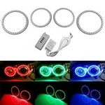 Xenon Headlight Rgb Multi-color Led Angel Eyes For Bmw E92 E93 Series M3 Coupe. Fixed Price $50.09.