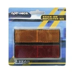 Optronics Rectangular Reflectors Kit Self-adhesive 2-PK #RE52ARK. Fixed Price $12.99.