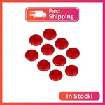 Yinaolan 10 Pack 3 Inch Red Self Adhesive Round Reflectors, Road Safety Stick-on. Fixed Price $21.61.