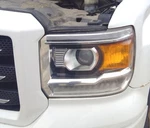 2014 Sierra 1500 Driver Halogen Projector Headlight W/led Accent Headlamp. Fixed Price $575.00.