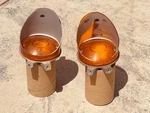 1970-74 Dodge Challenger Body Mopar Front Parking Light Lt & Rt Assemblies. Fixed Price $179.00.