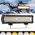 Auxbeam 12INCH 300W Led Light Bar White&amber For Jeep Offroad Truck Pickup Boat. Fixed Price $60.79.