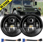 Pair 7" Led Headlights For Hummer Humvee M998 Lmtv Bmy M1045 M1078 M925 M35A2-2. Fixed Price $47.55.