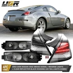 Monochrome Led Tail Light / Turn Signal Reverse 4PC For 03-05 350Z Z33. Fixed Price $259.95.