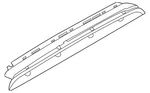 Genuine Bmw High Mount Lamp 63-25-2-990-993. Fixed Price $137.05.