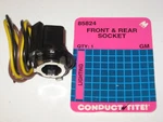 1969-80 Gm Turn Signal Light Socket, Front & Rear, Dorman, Conduct Tite # 85824. Fixed Price $9.79.