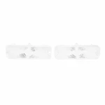New Pair Of Clear Parking Light Lens Trim Parts Fits Chevelle Camino A4247C. Fixed Price $104.59.