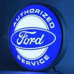 Ford Service Led Sign Mustang F-150 Garage Opti Neon Wall Lamp Light Metal Case. Fixed Price $219.99.