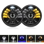For Pontiac Firebird 1967-1969 2PCS 5-3/4 5.75" Led Headlights Hi/lo+drl Bulbs. Fixed Price $89.99.