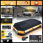 Rooftop Strobe Beacon Light Bar W/controller, American Flag Led Emergency Flashi. Fixed Price $129.99.