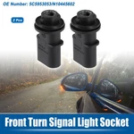 2PCS NO.5C5953053 Turn Signal Light Socket For Vw Passat Cc Beetle Audi S5. Fixed Price $24.22.