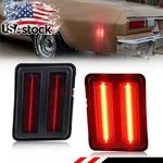 Red Lens Full Led Rear Side Marker Lights For 1973-1977 Sprint El Camino Malibu. Fixed Price $79.99.